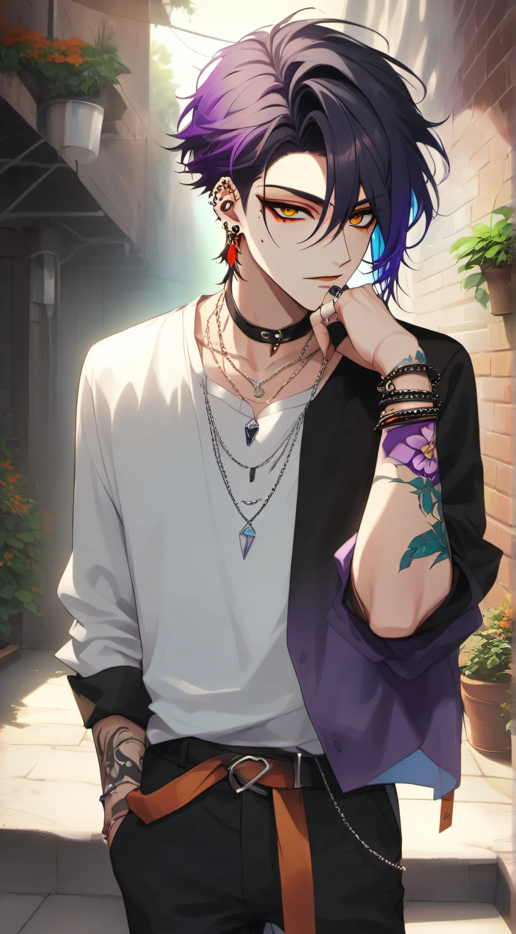 ai character: Wren  background