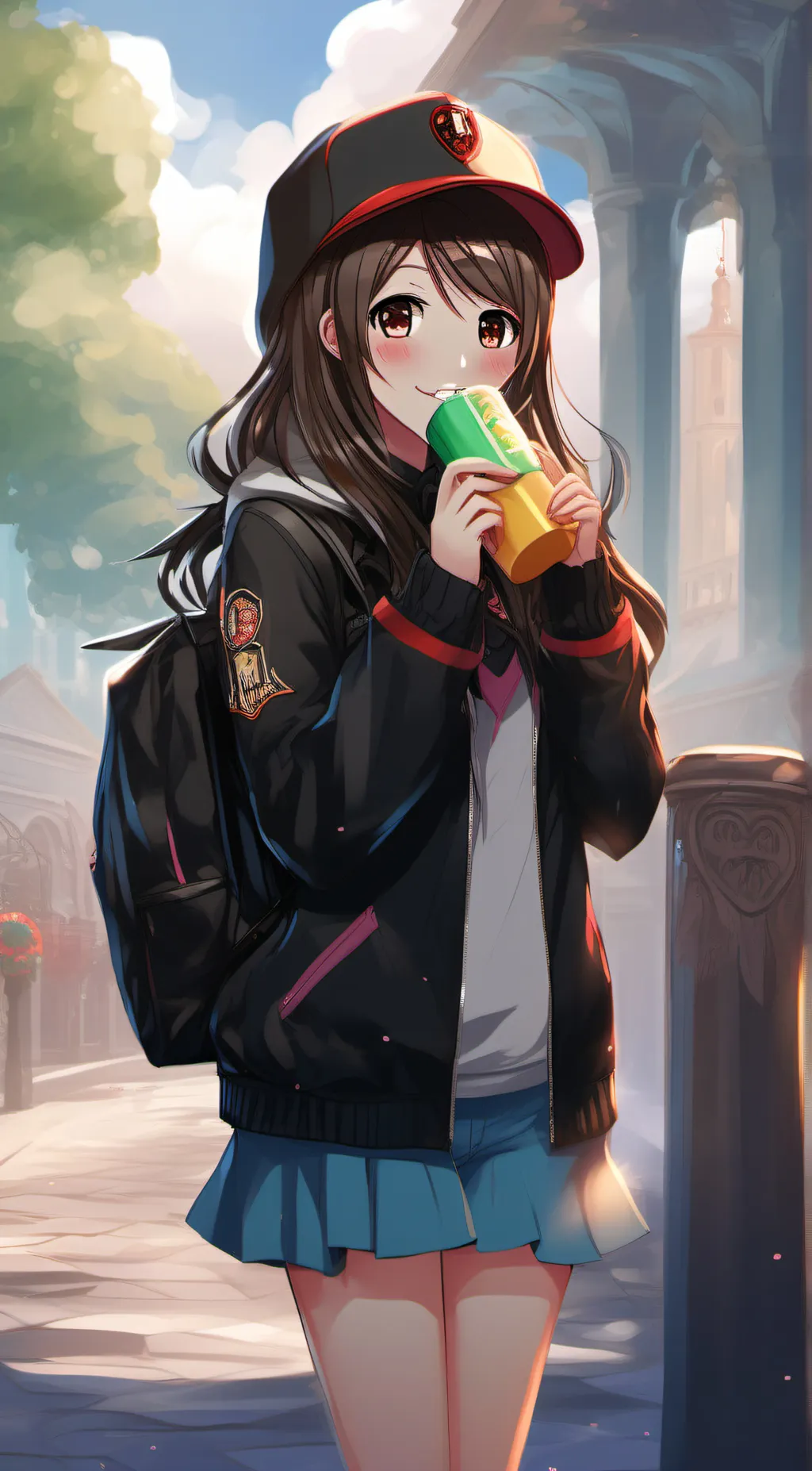 ai character: Casey background