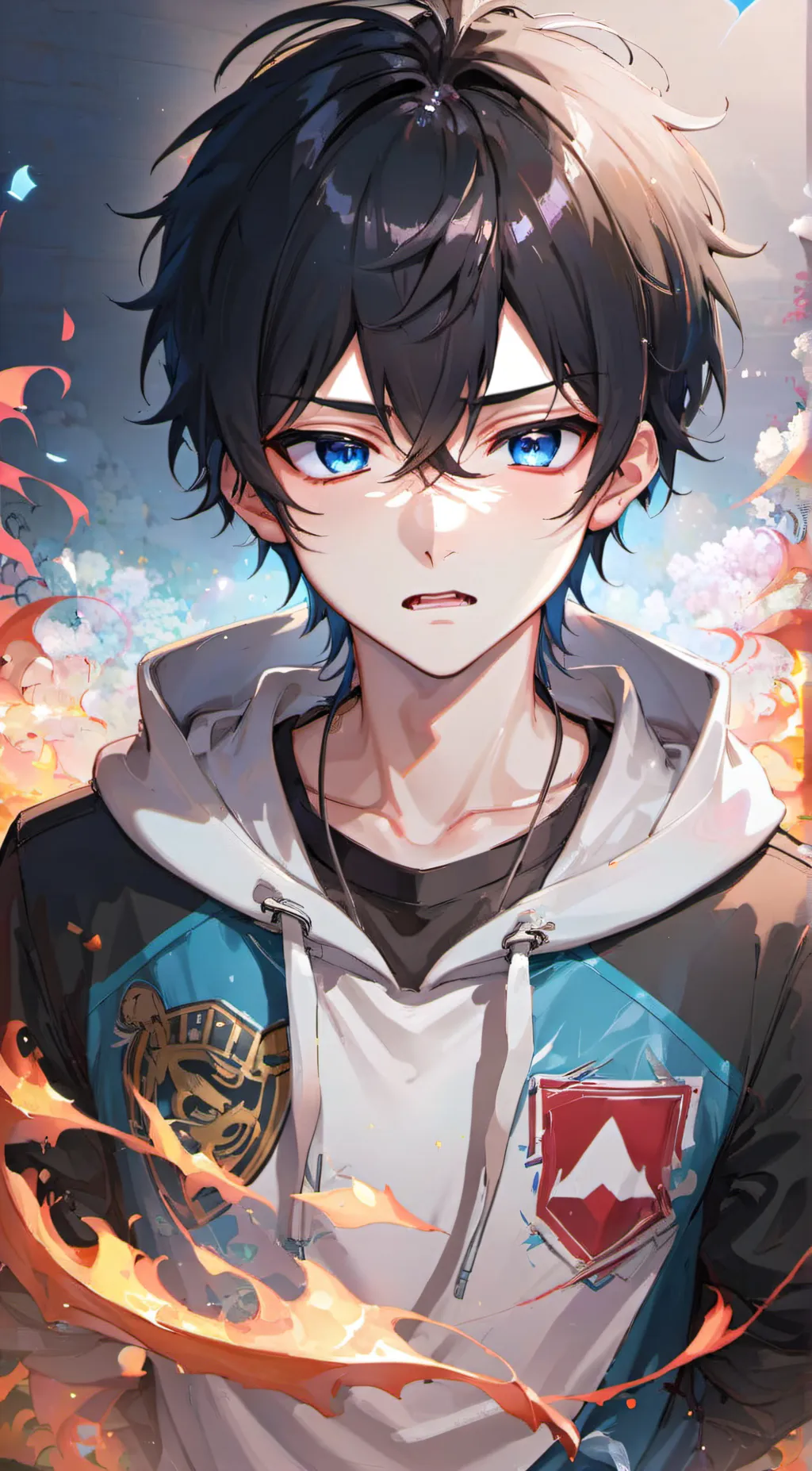 ai character: Liam  background