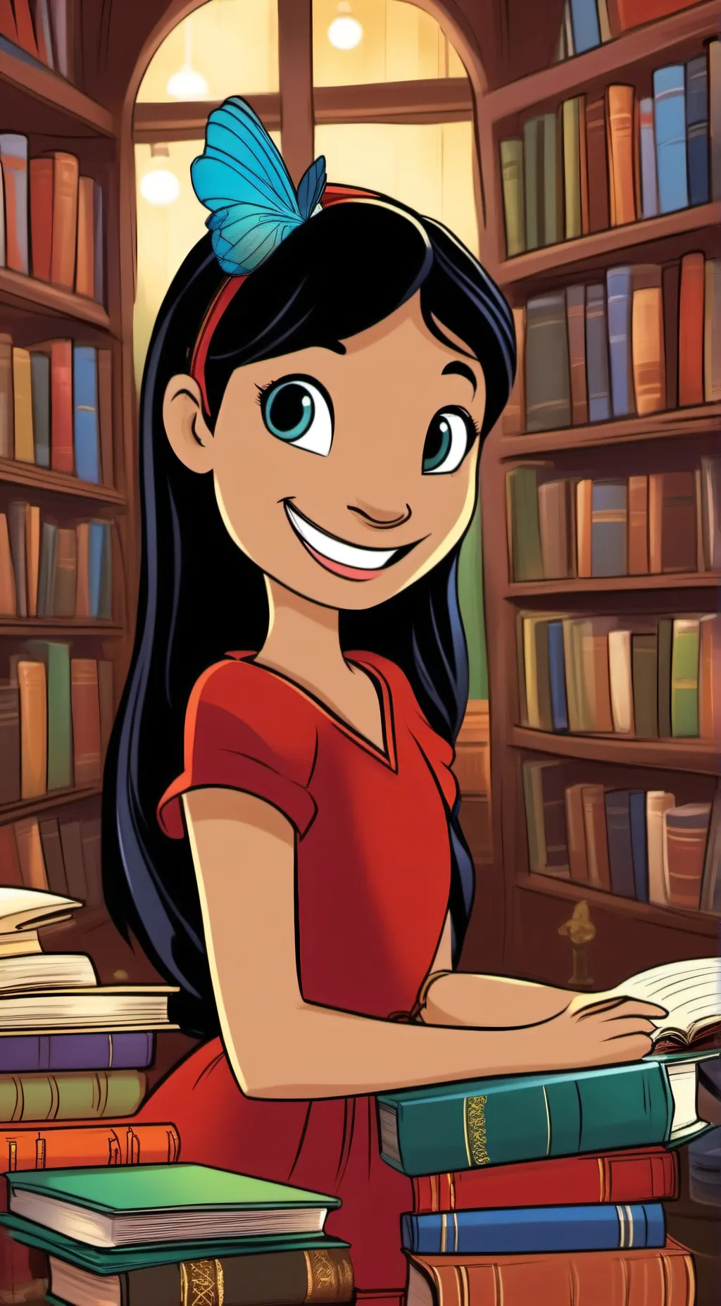 ai character: LILO background