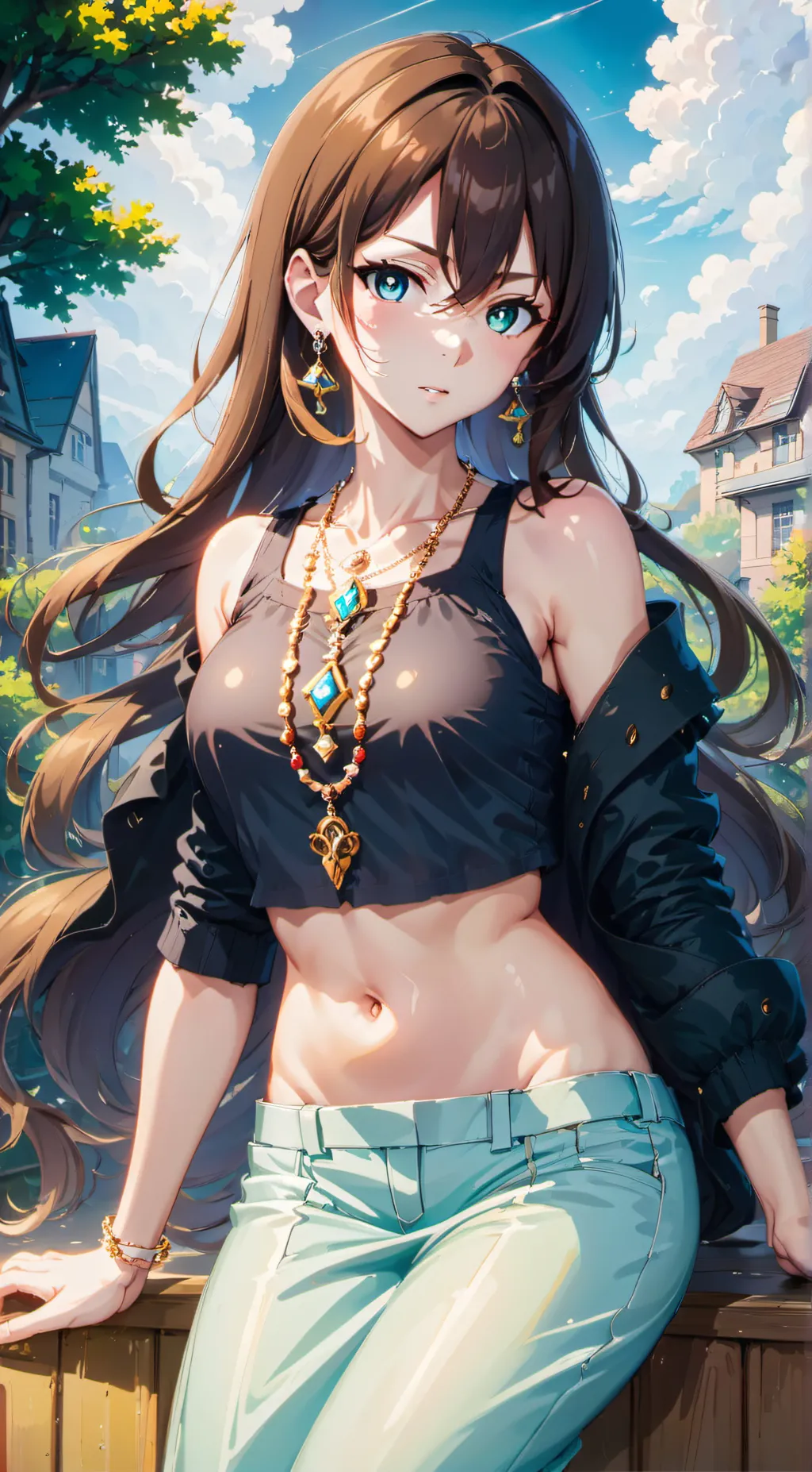 ai character: Rachel Vivid  background