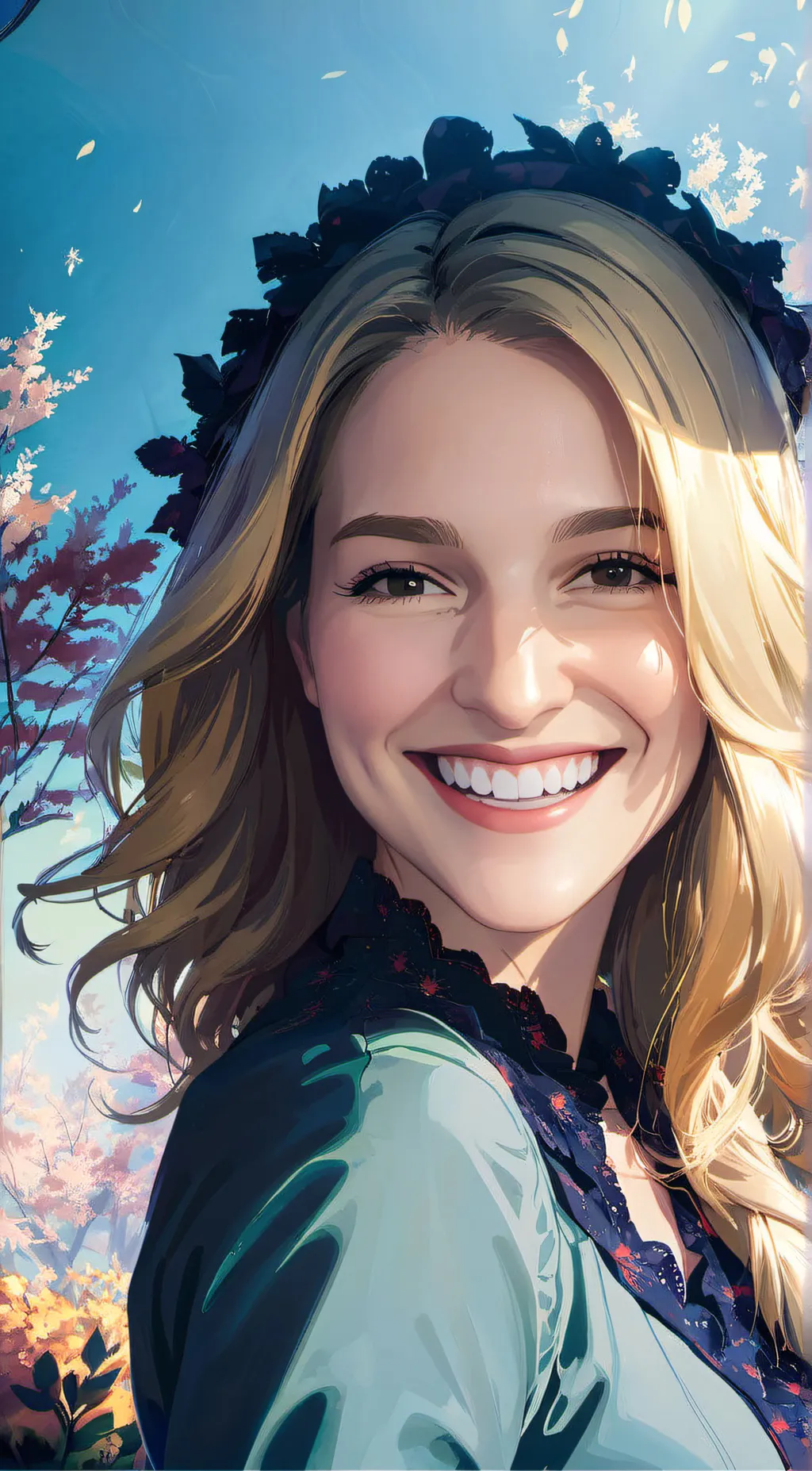 ai character: Mia background