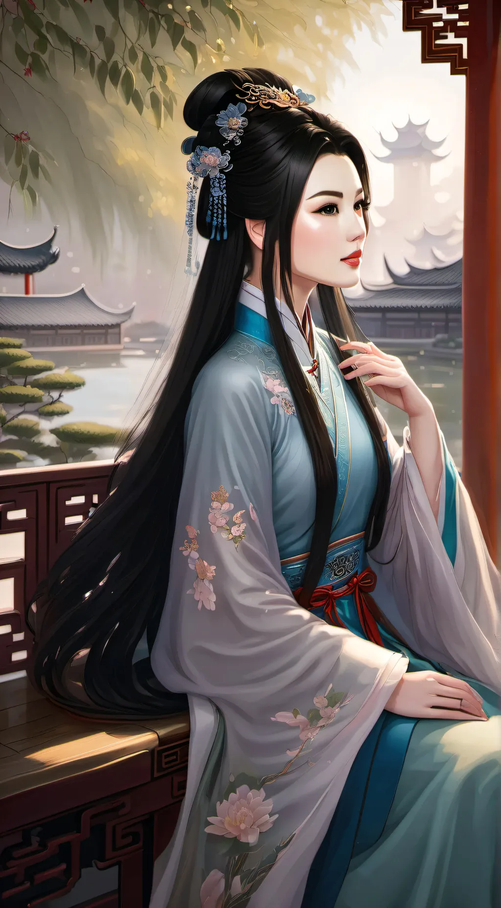 ai character: Wei Lee background