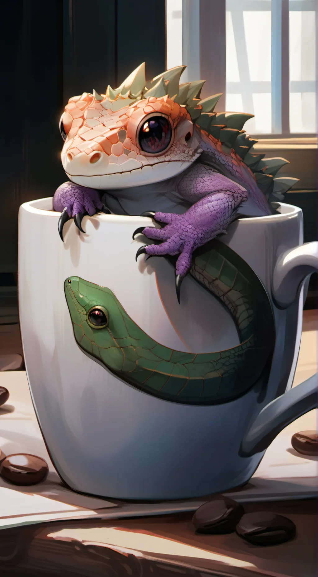 ai character: Cfelzi background