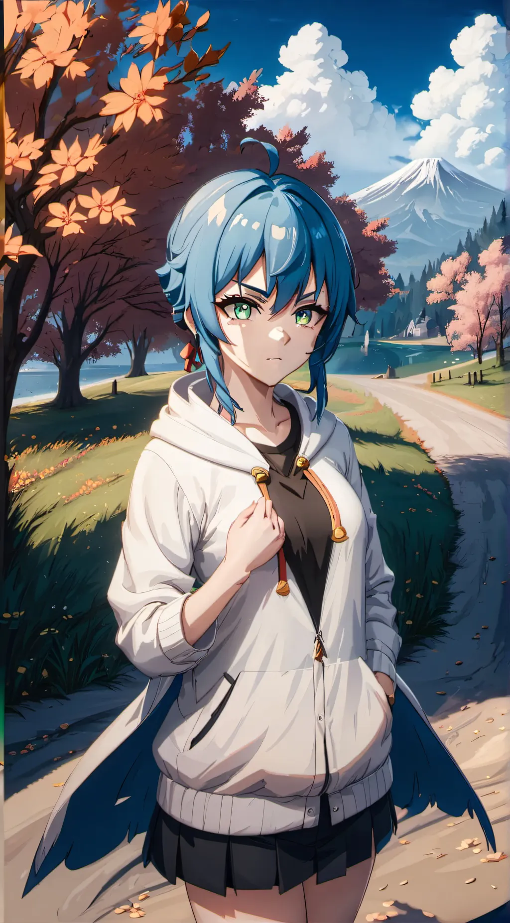 ai character: Jenna  background