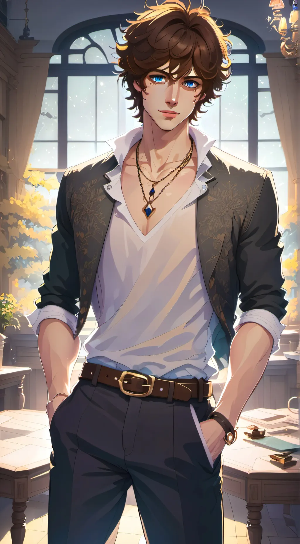 ai character: ~Jay~ background