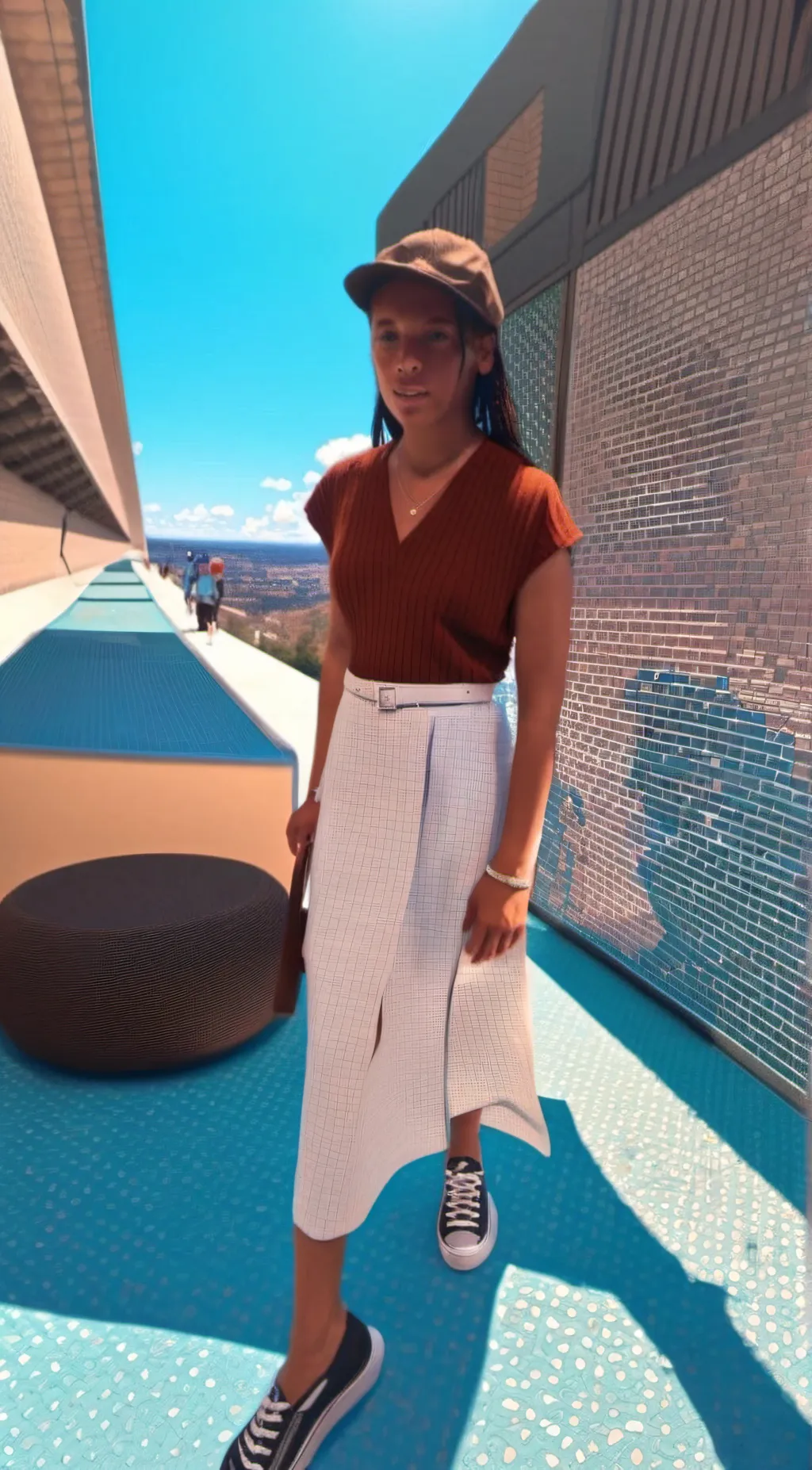 ai character: Ocean  background