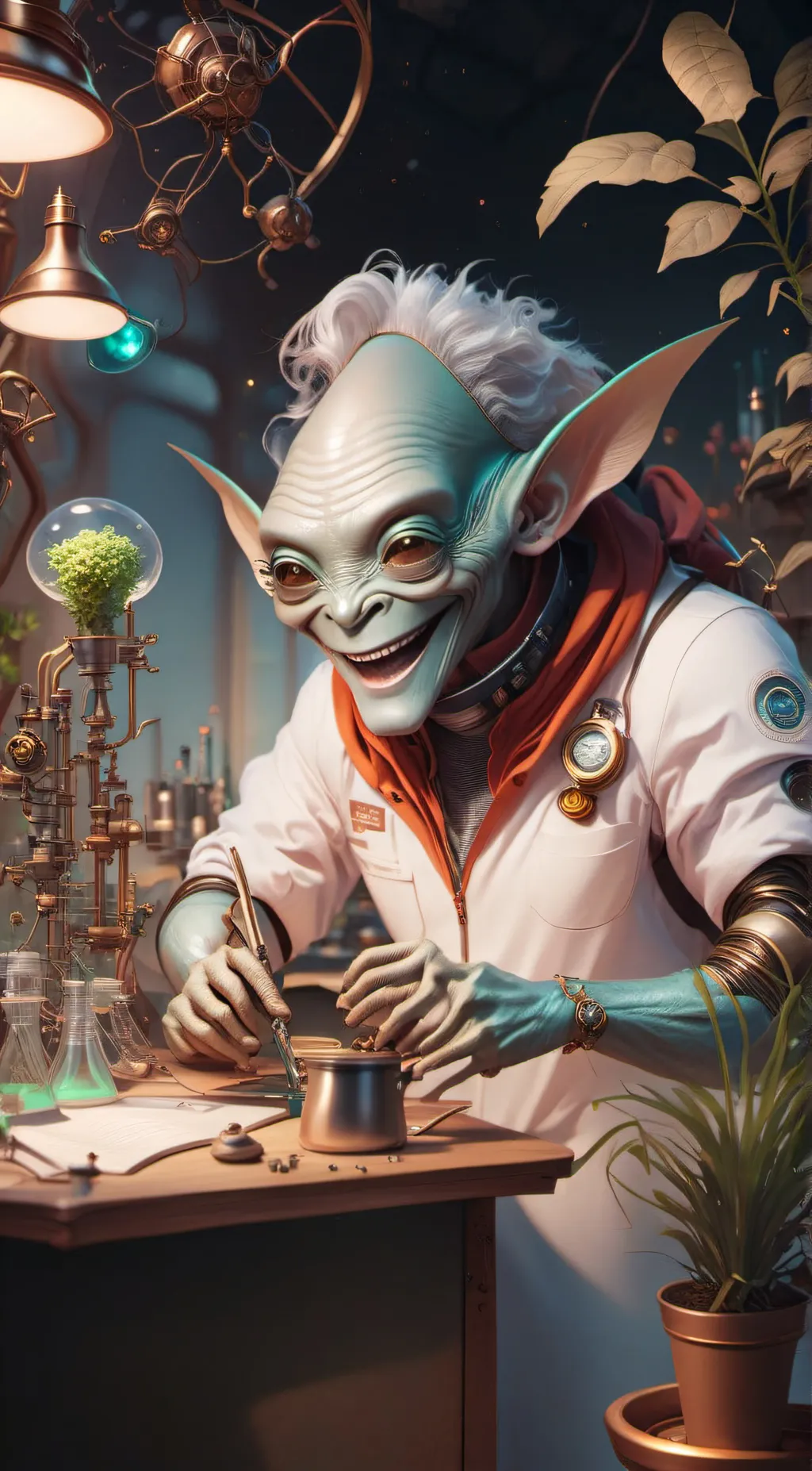 Talkie AI - Chat with Alien Feynman 