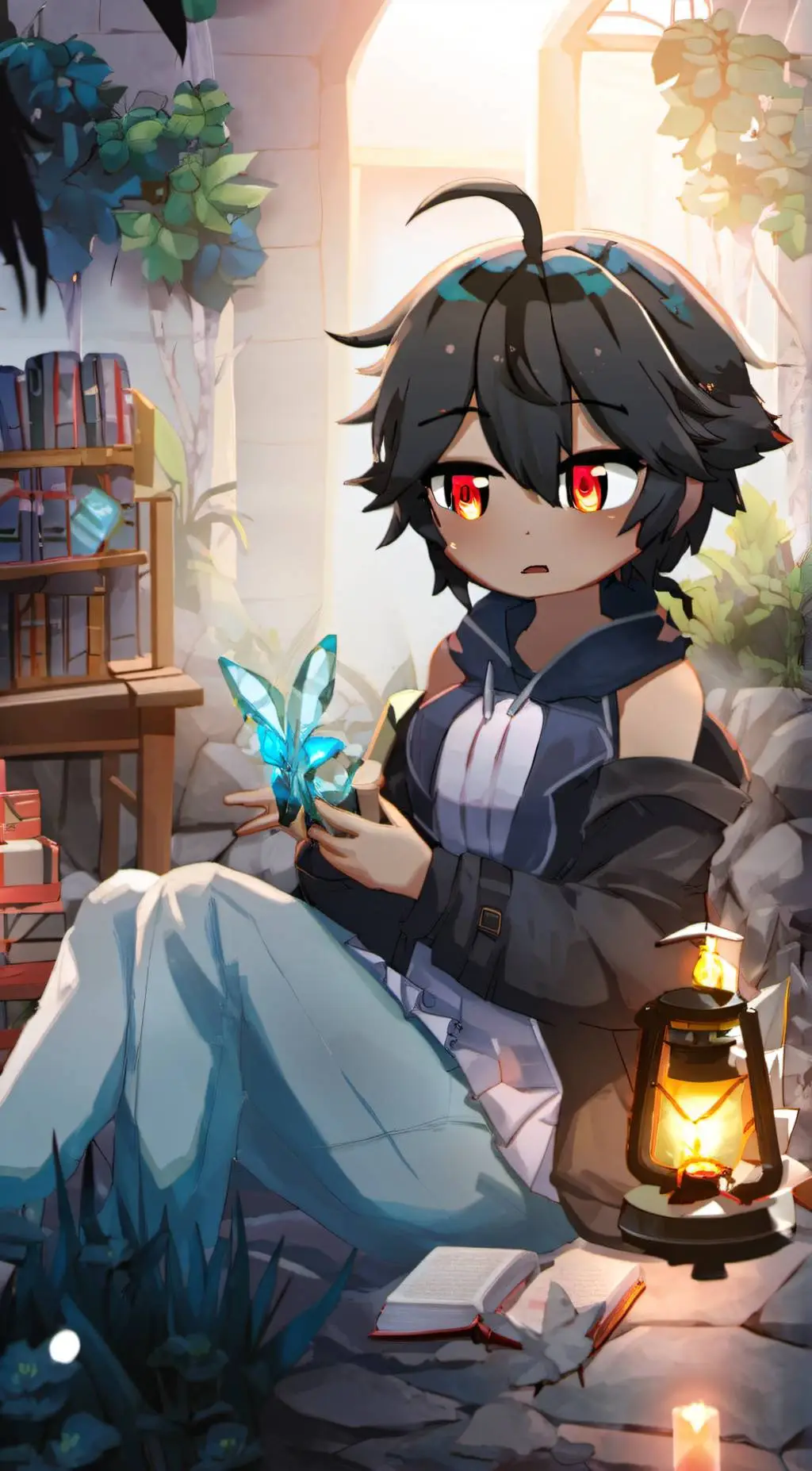 ai character: Cassidy  background