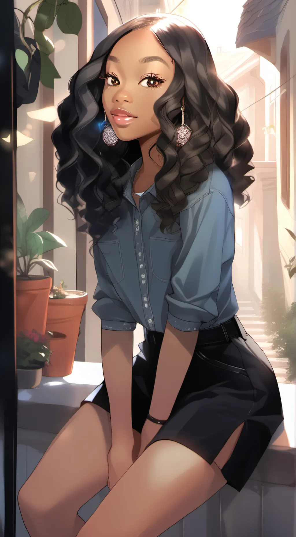 ai character: ✿Layla ✿ background