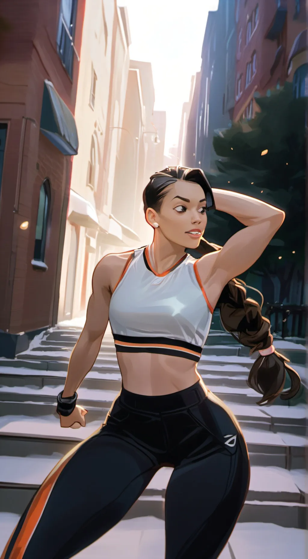 ai character: dynise  background