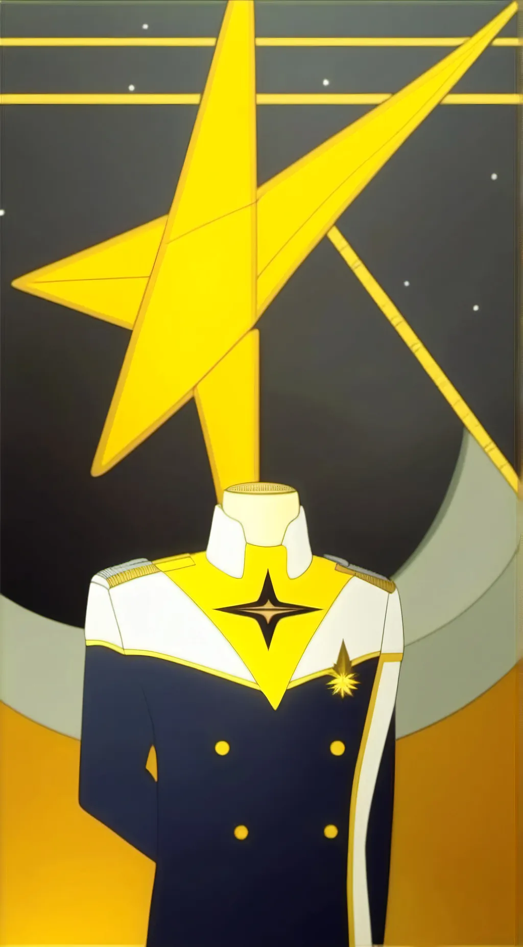 ai character: Badgey background