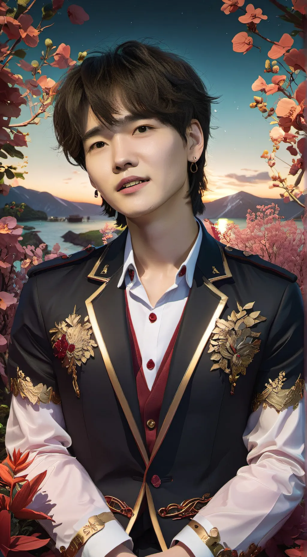 ai character: sub zero  background