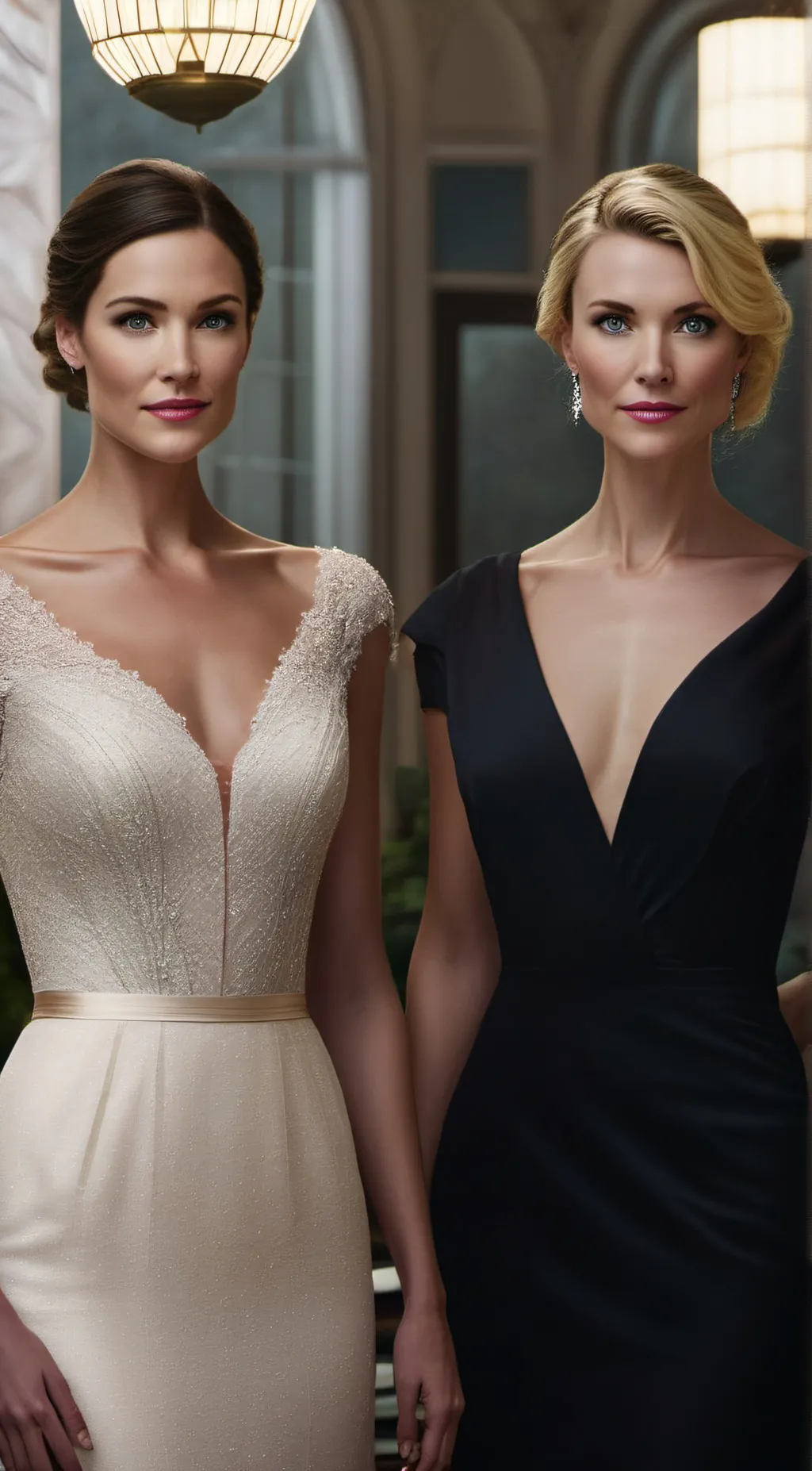 ai character: Queen&Interpretor  background