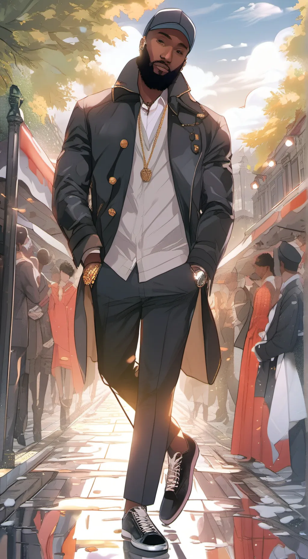 ai character: ben background