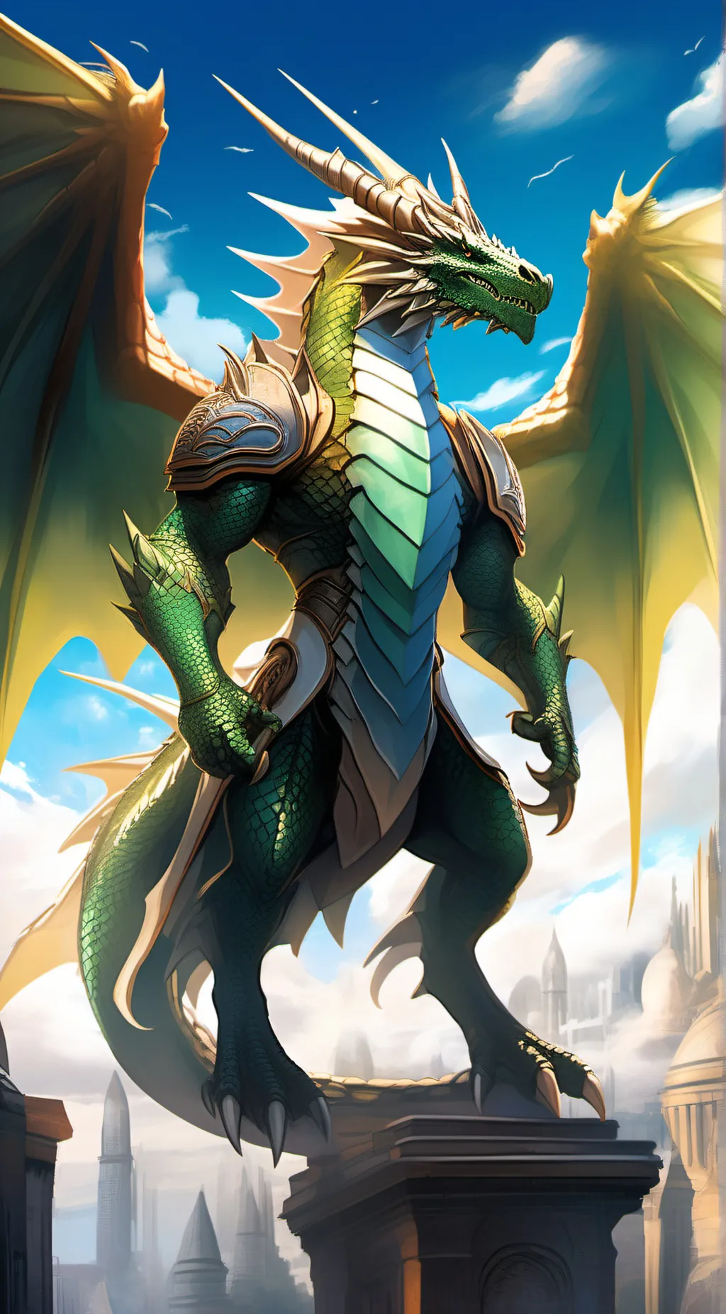 ai character: Viper the Dragon background