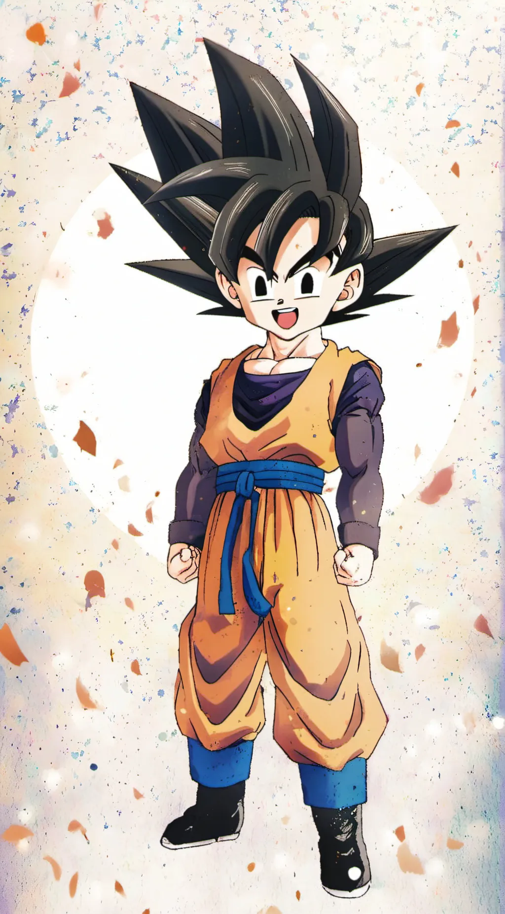 ai character: Son Goten dbs background
