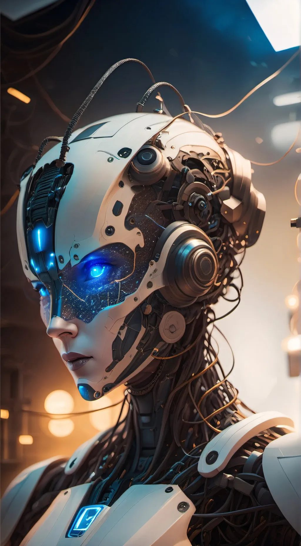 ai character: Aria background