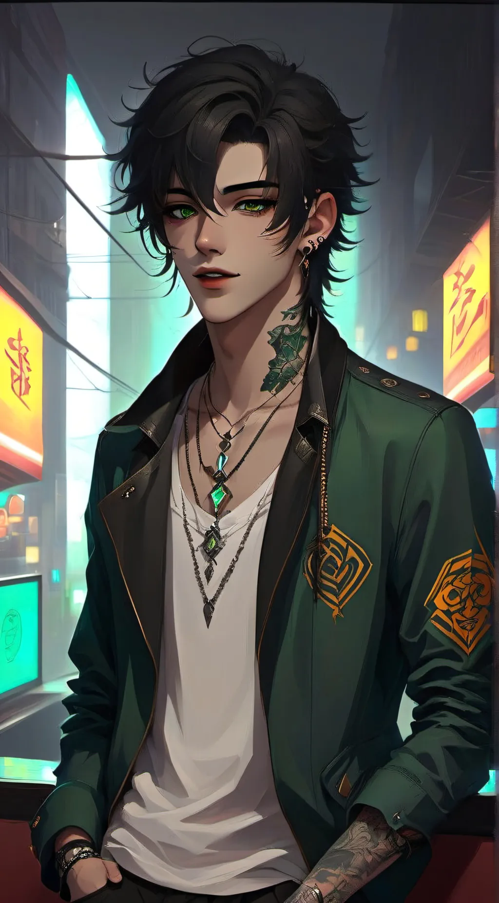 ai character: jake background