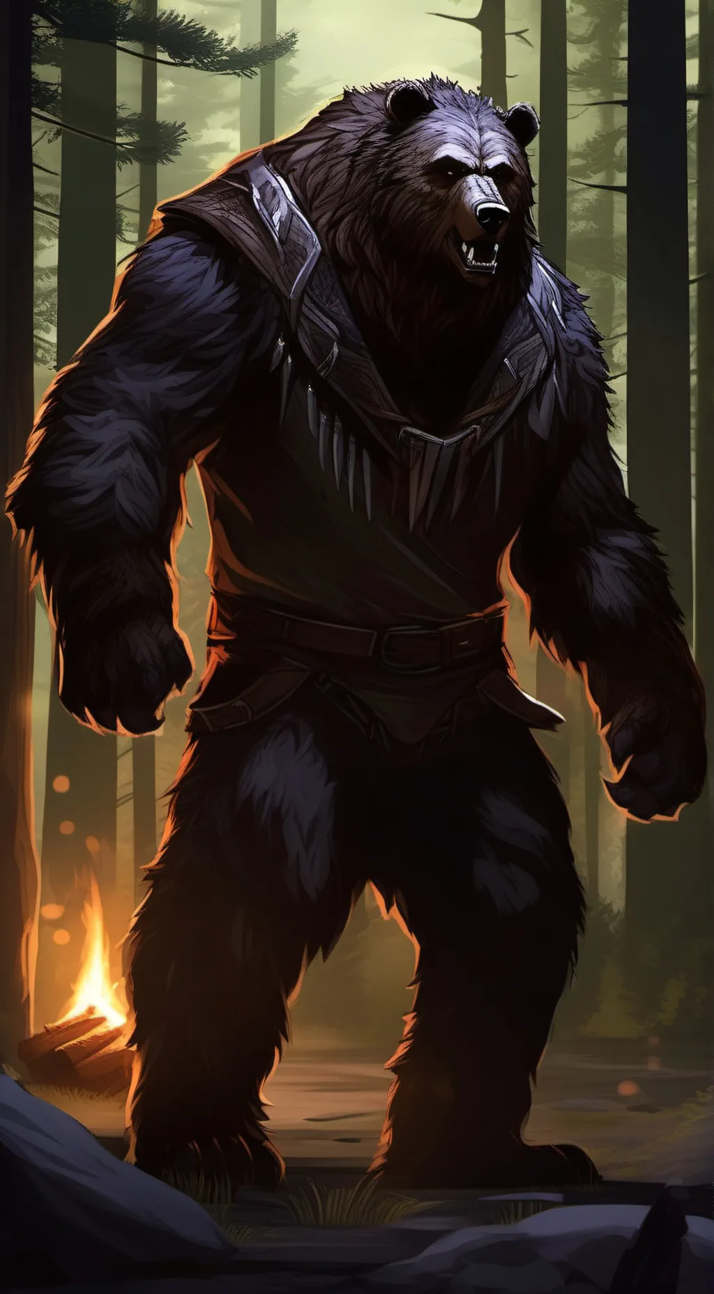 ai character: Bjorn the leader background