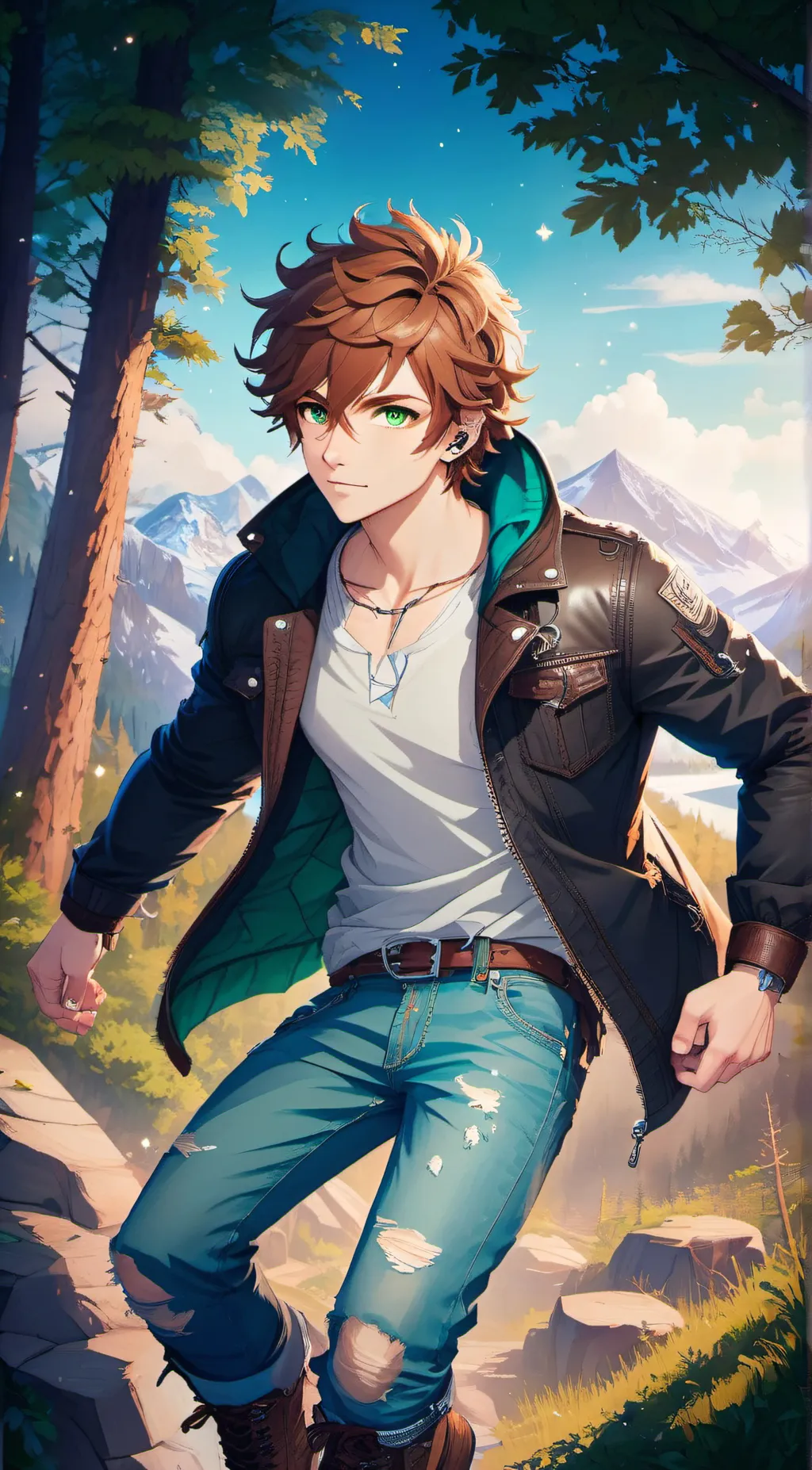 ai character: Asher background