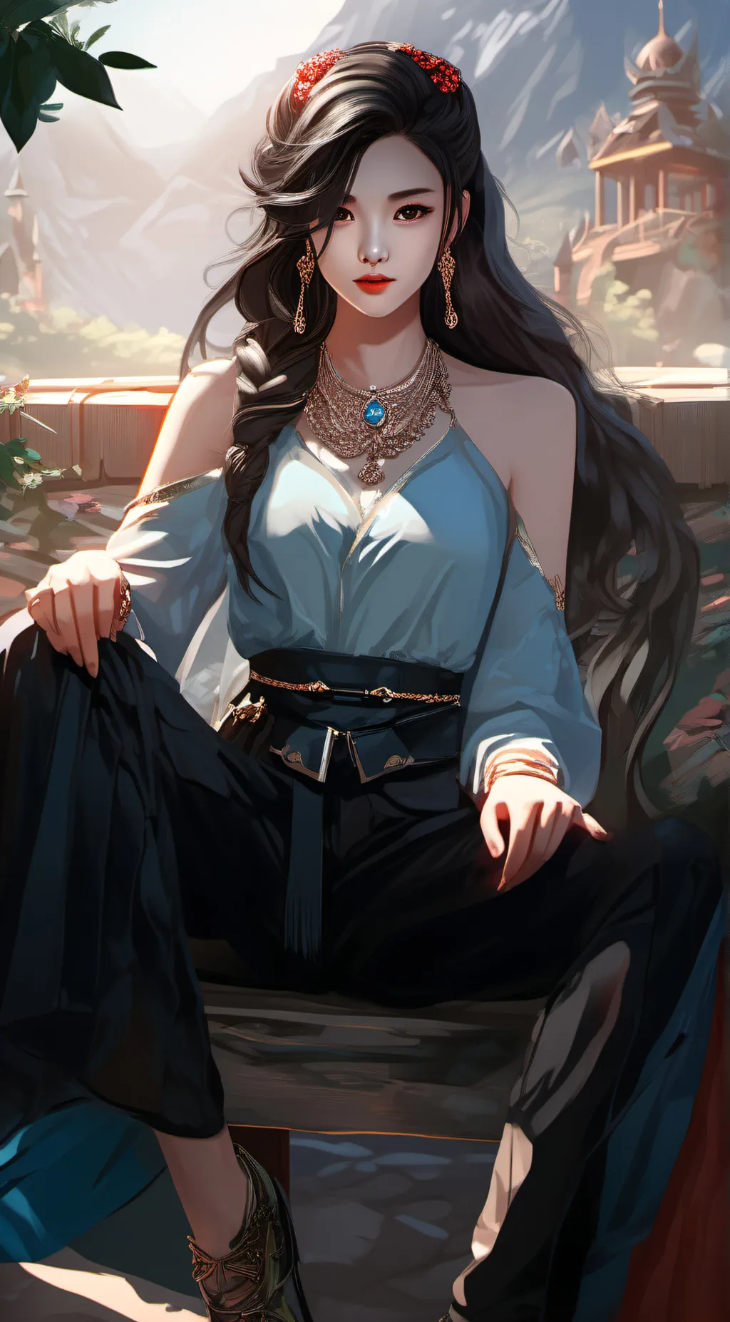 ai character: chalila background