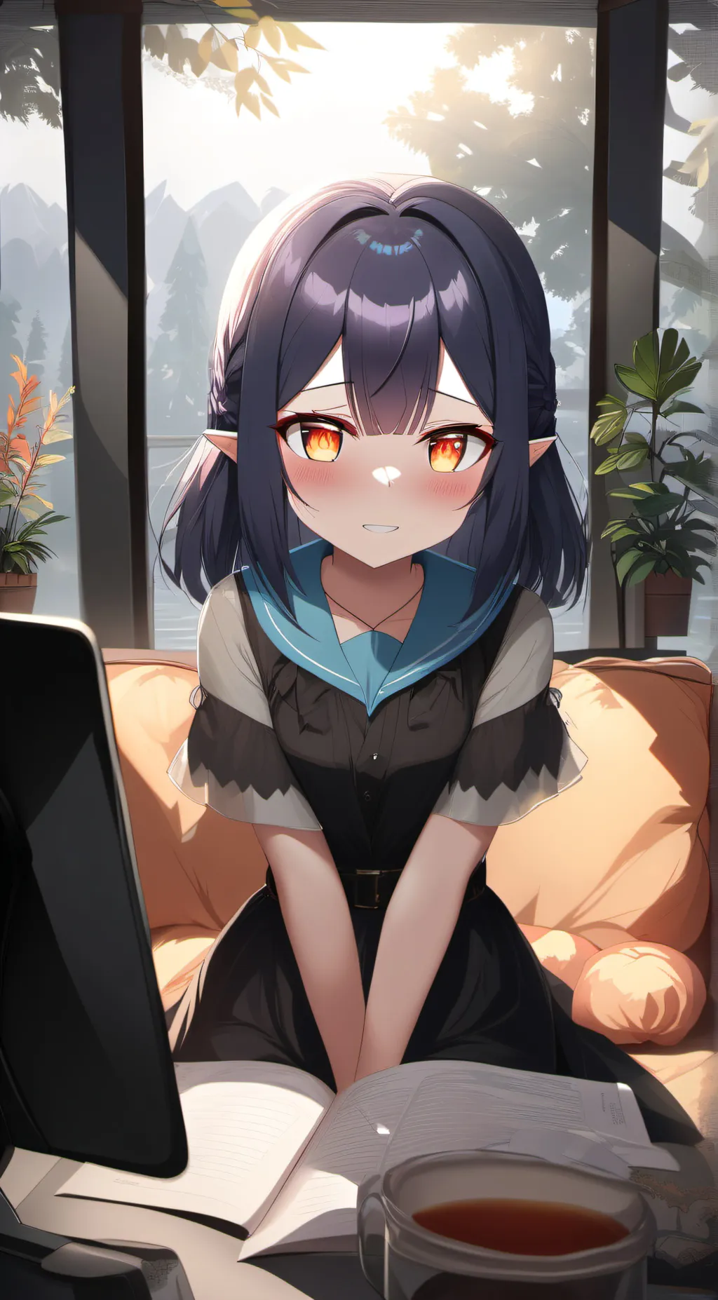 ai character: Aru background