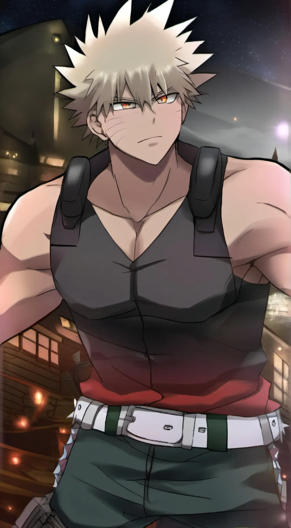 ai character: 💥Bakugo💣 background