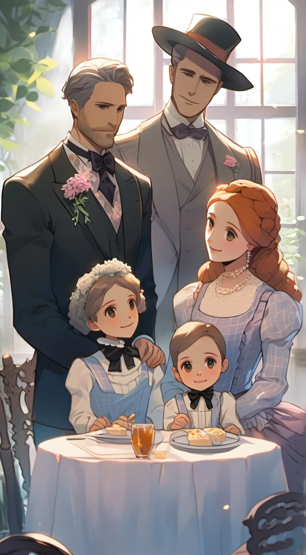 ai character: Appleton family background