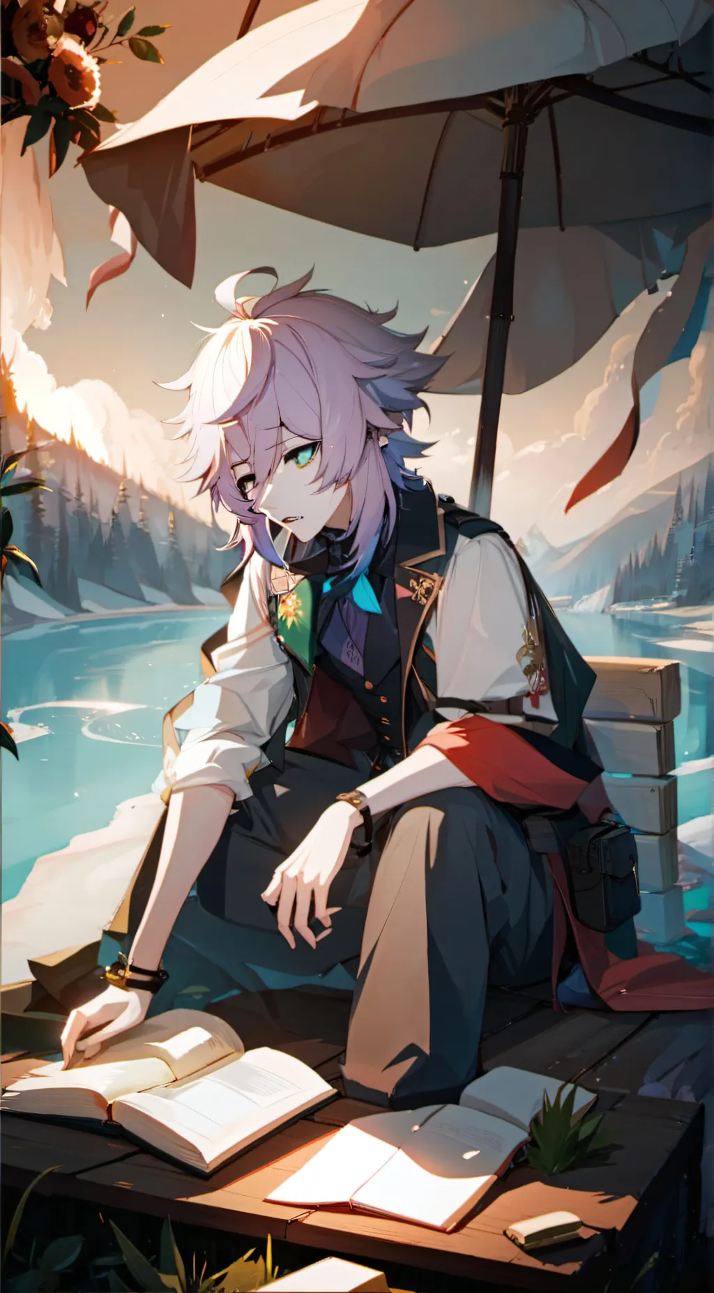 ai character: • Eli • background