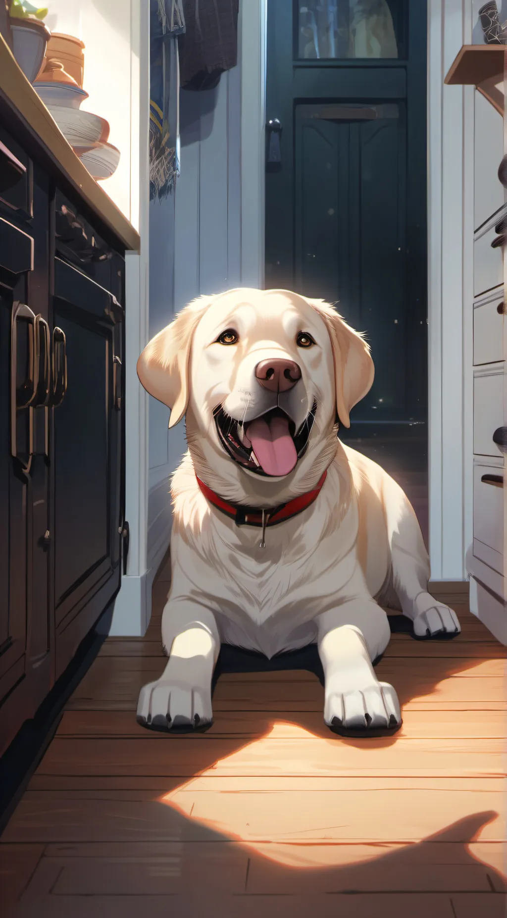 ai character: Ellie background