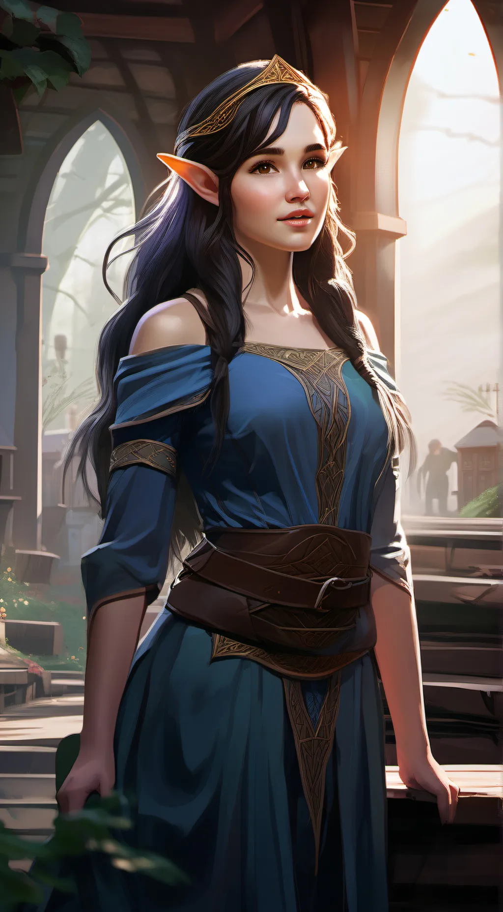 ai character: Eveleth  background