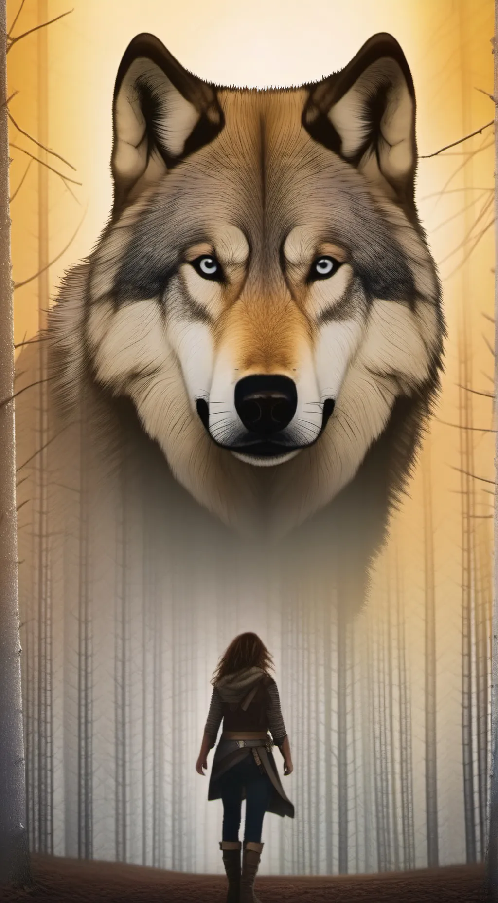 ai character: Olive background