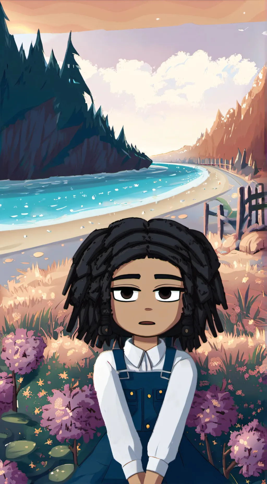 ai character: Kayla background