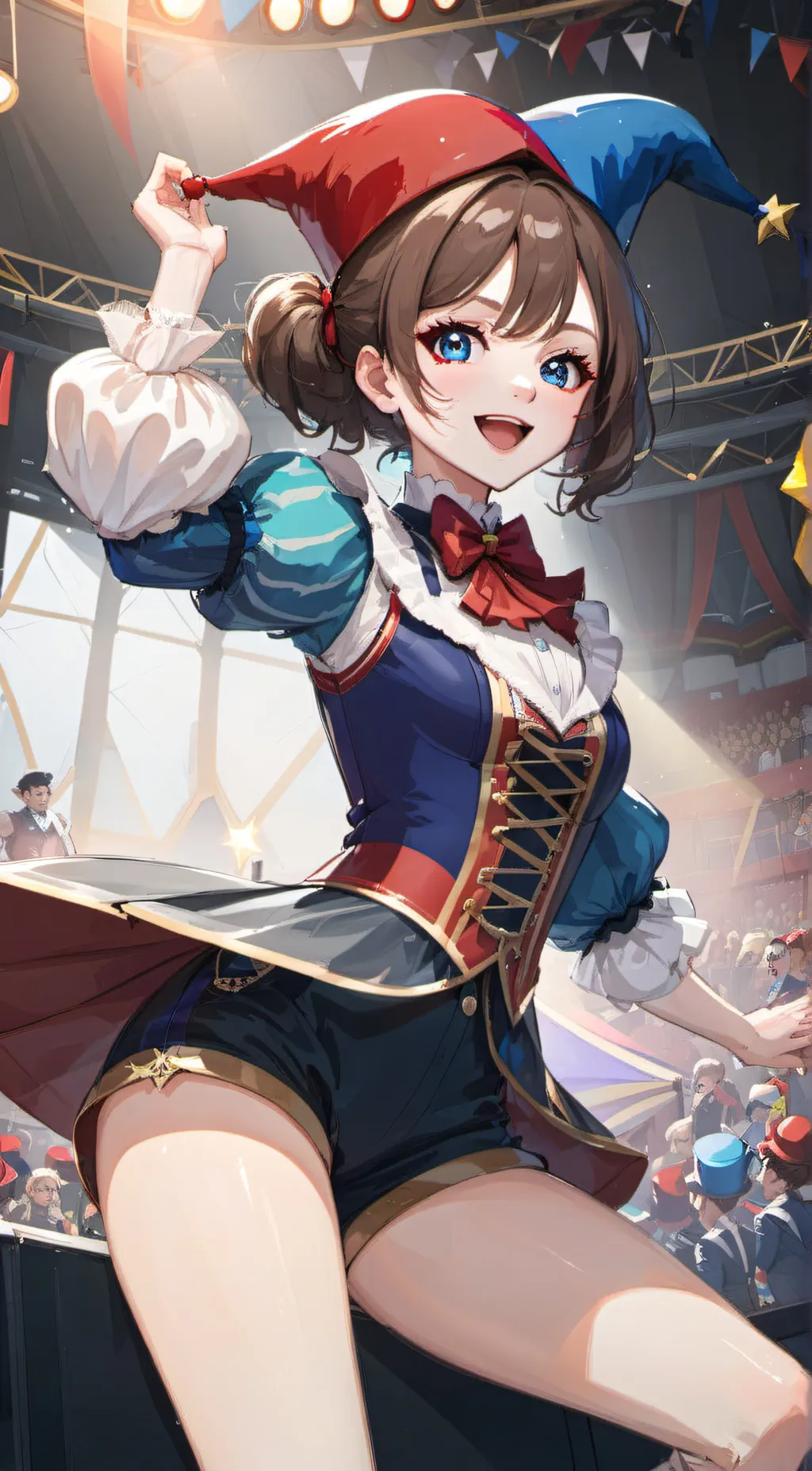 ai character: pomni(tadc) background