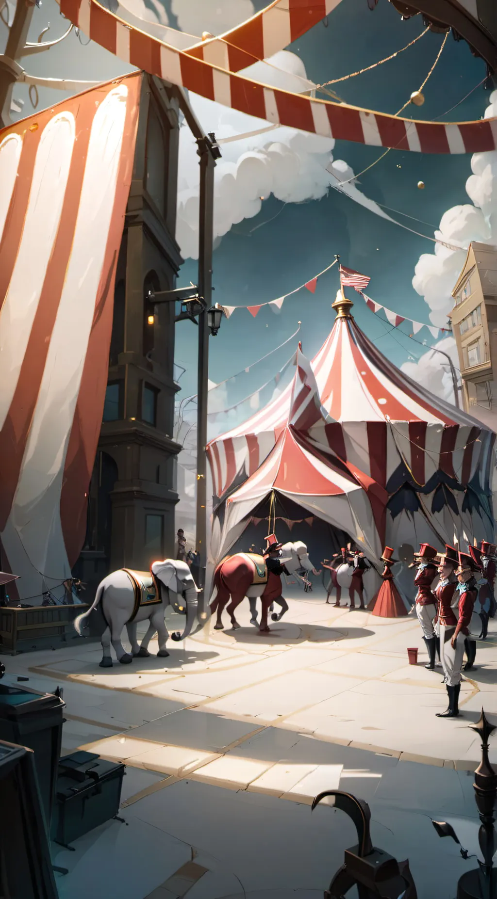 ai character: tadc  background