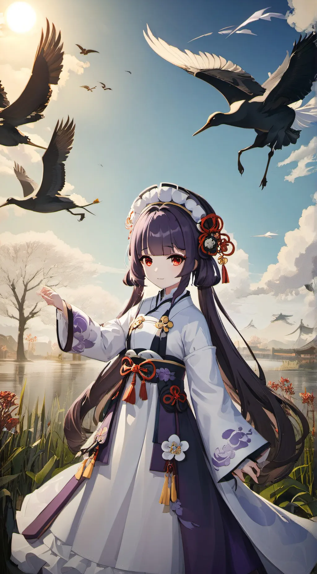 ai character: Iris background