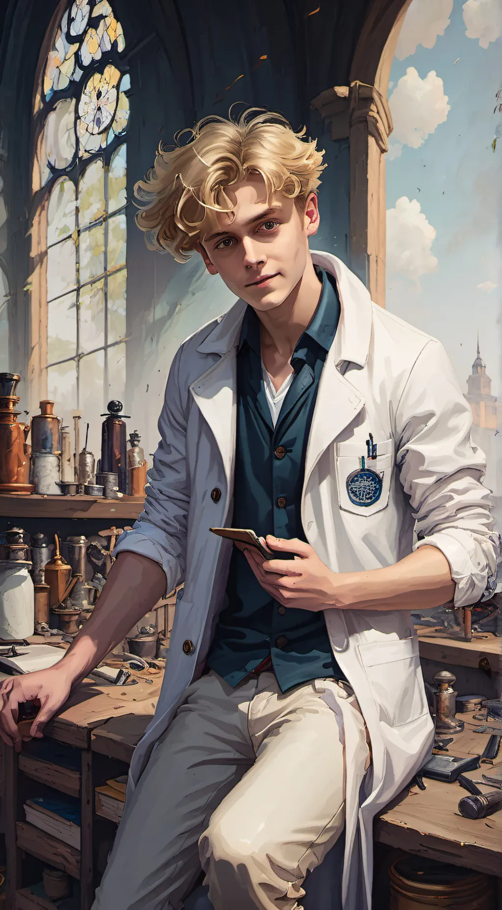 ai character: Kyle background