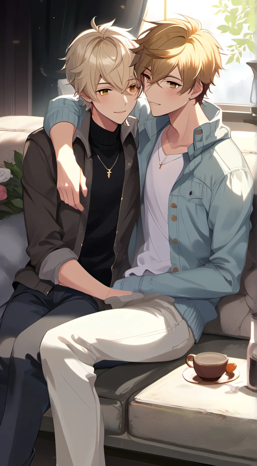 Talkie AI - Chat with Charlie and James