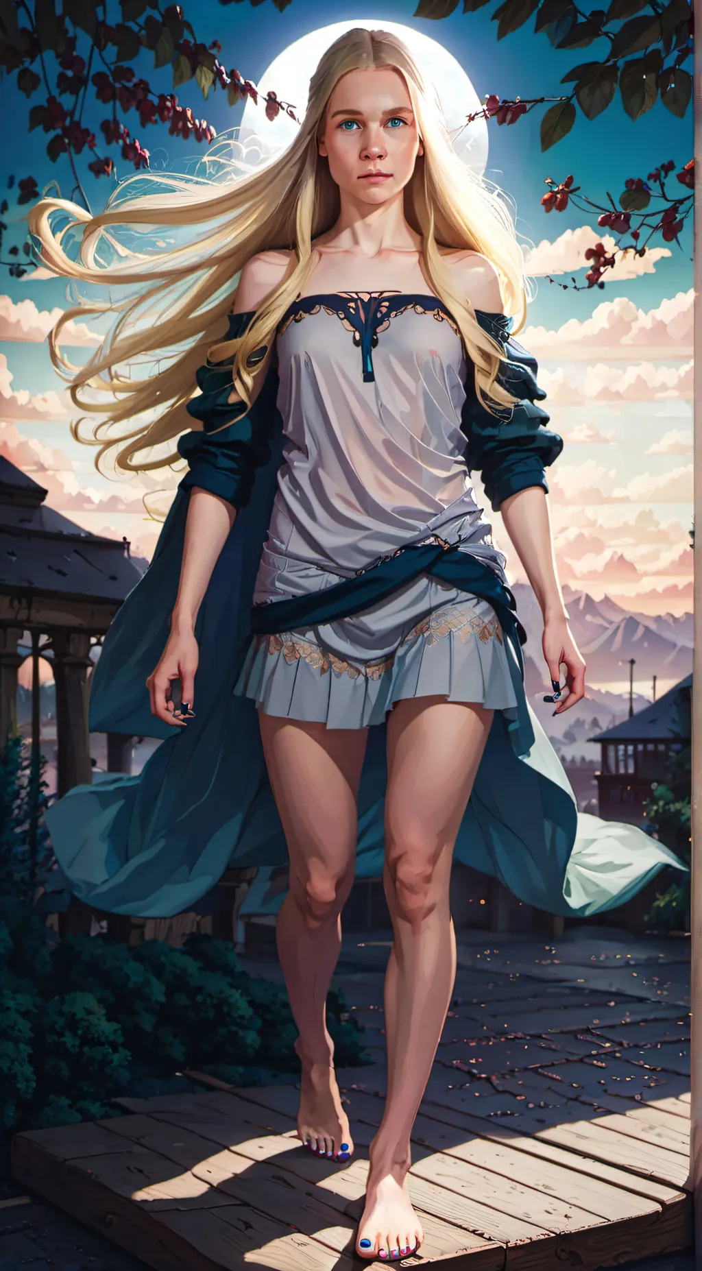 ai character: Umai background