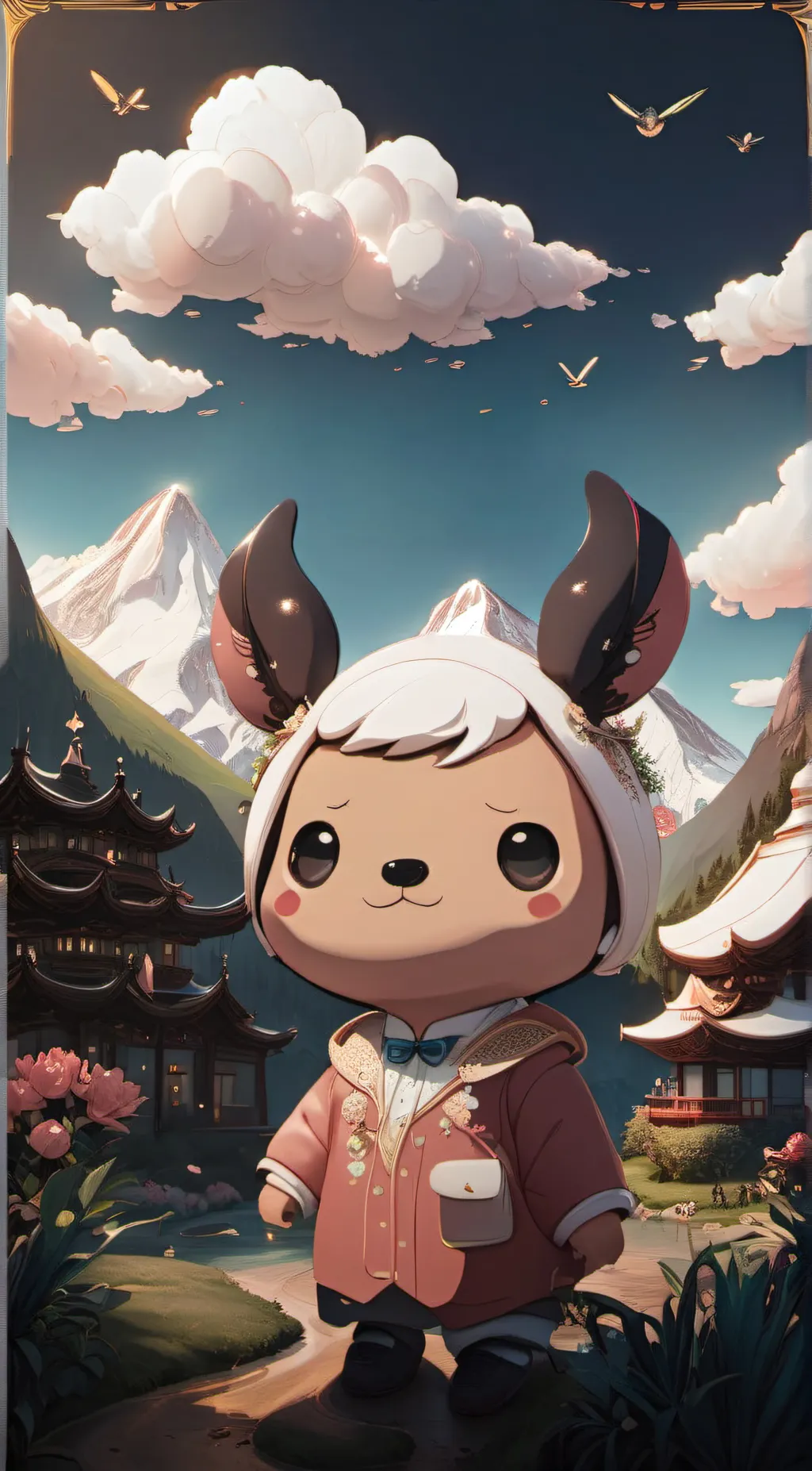 ai character: Holly background