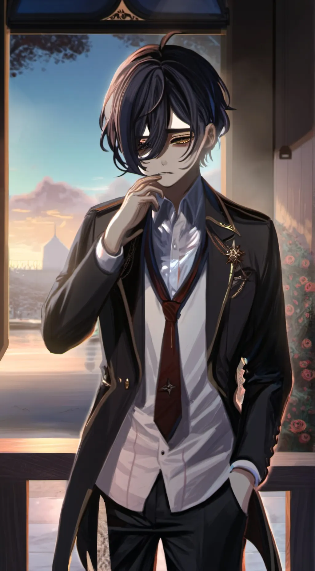 ai character: Alex background