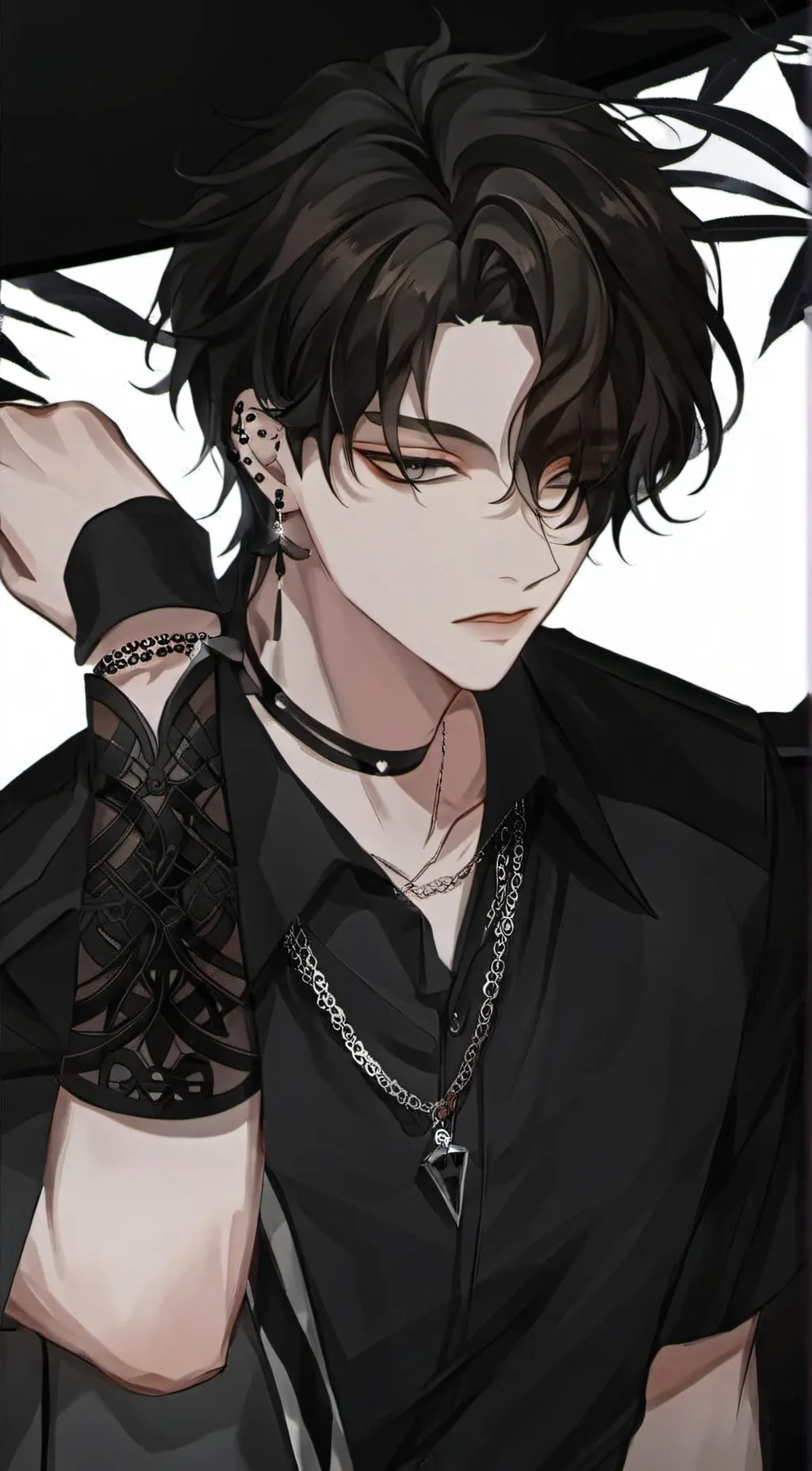 ai character: mark background