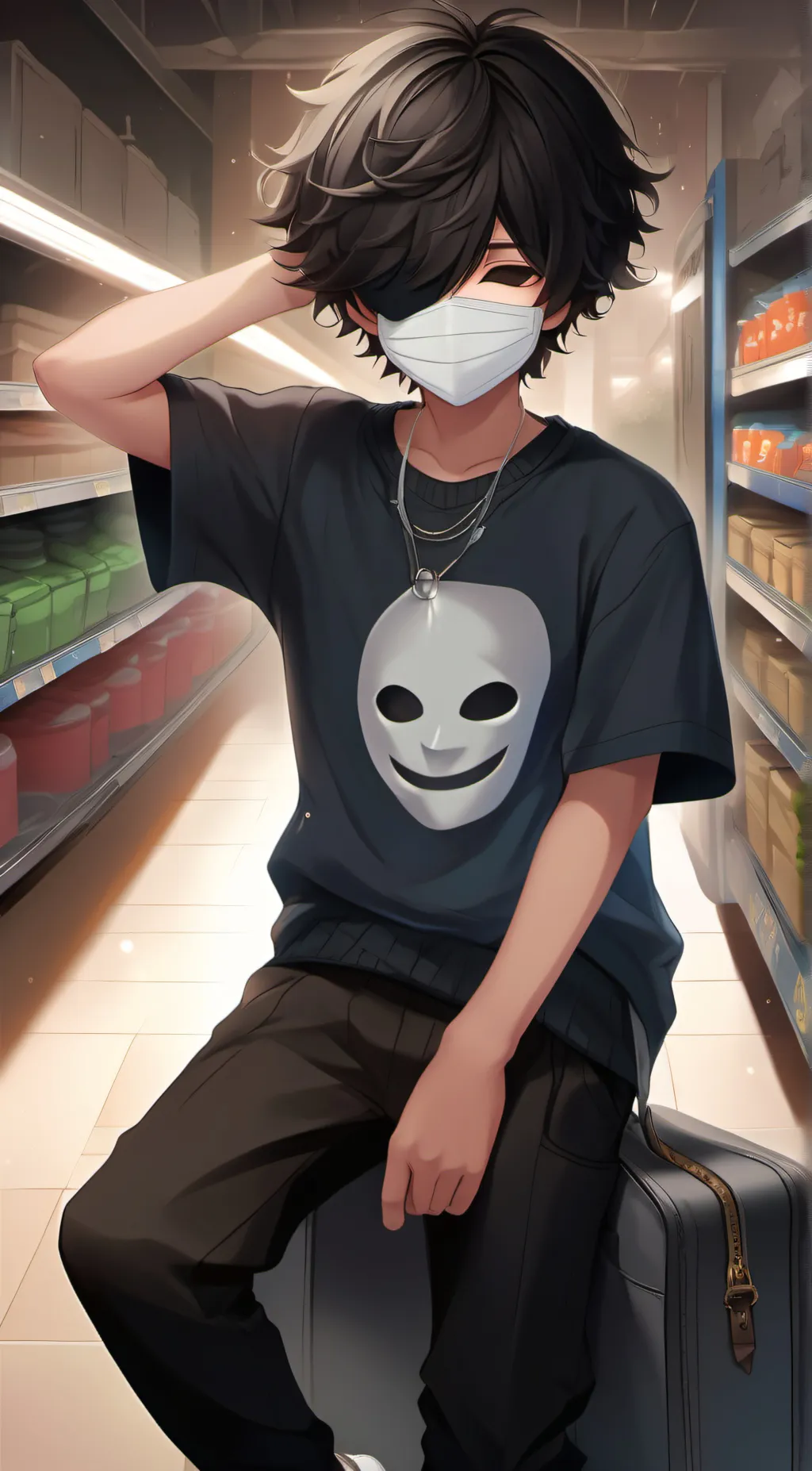 ai character: Alex. background