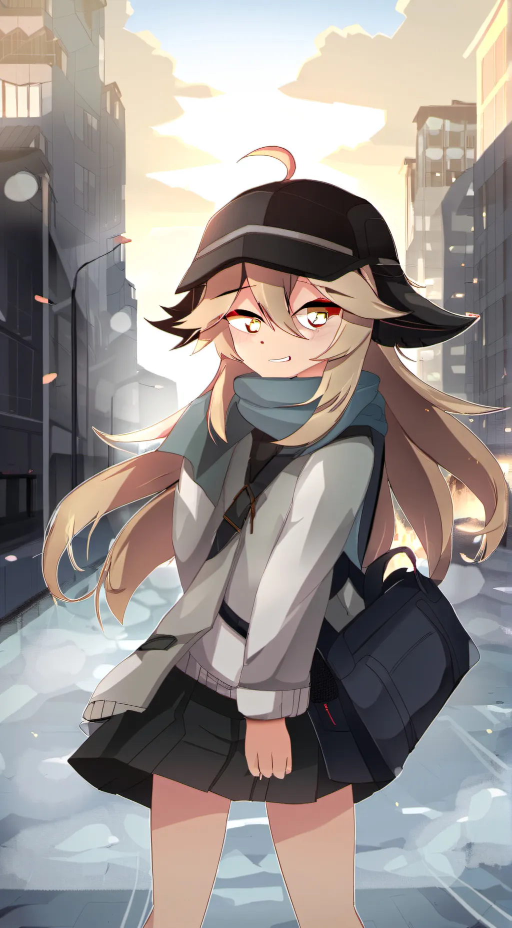 ai character: Ally background