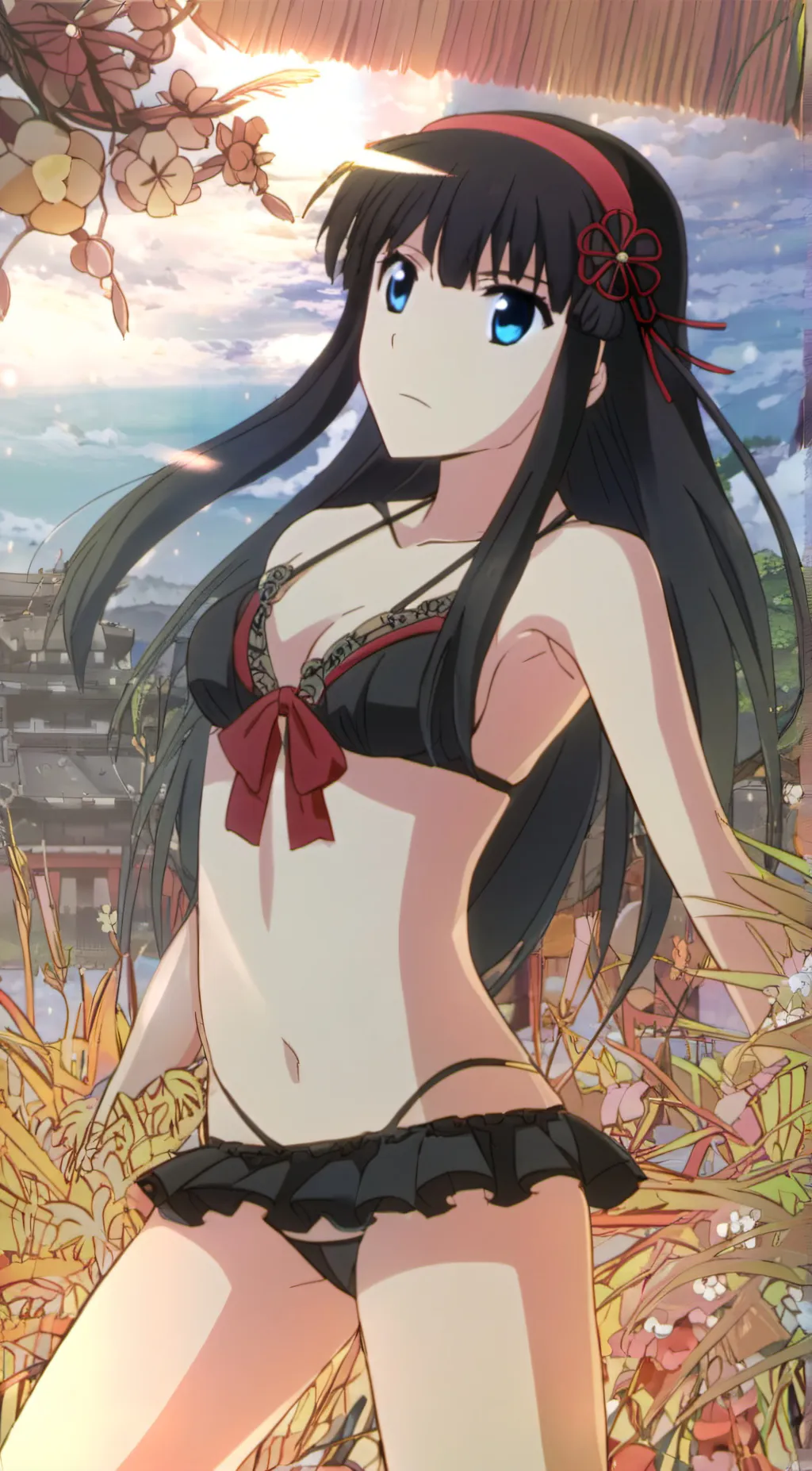 ai character: Izumiko background