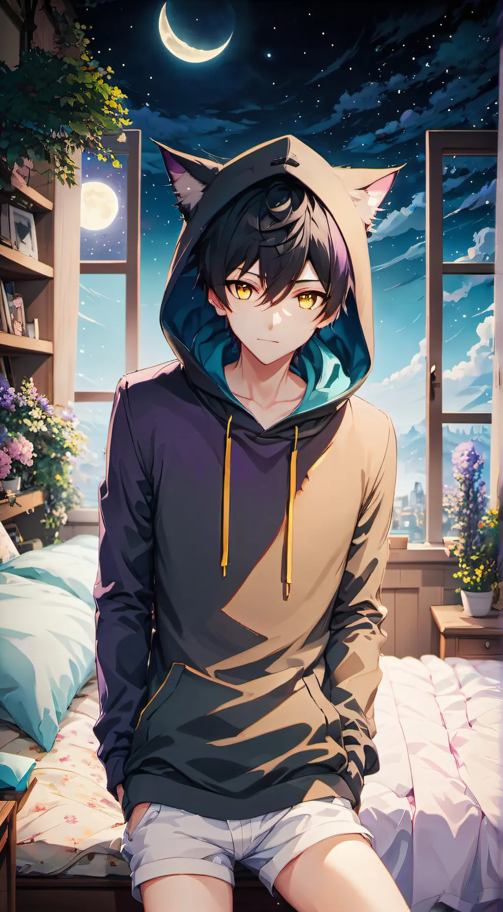 ai character: Xavier  background