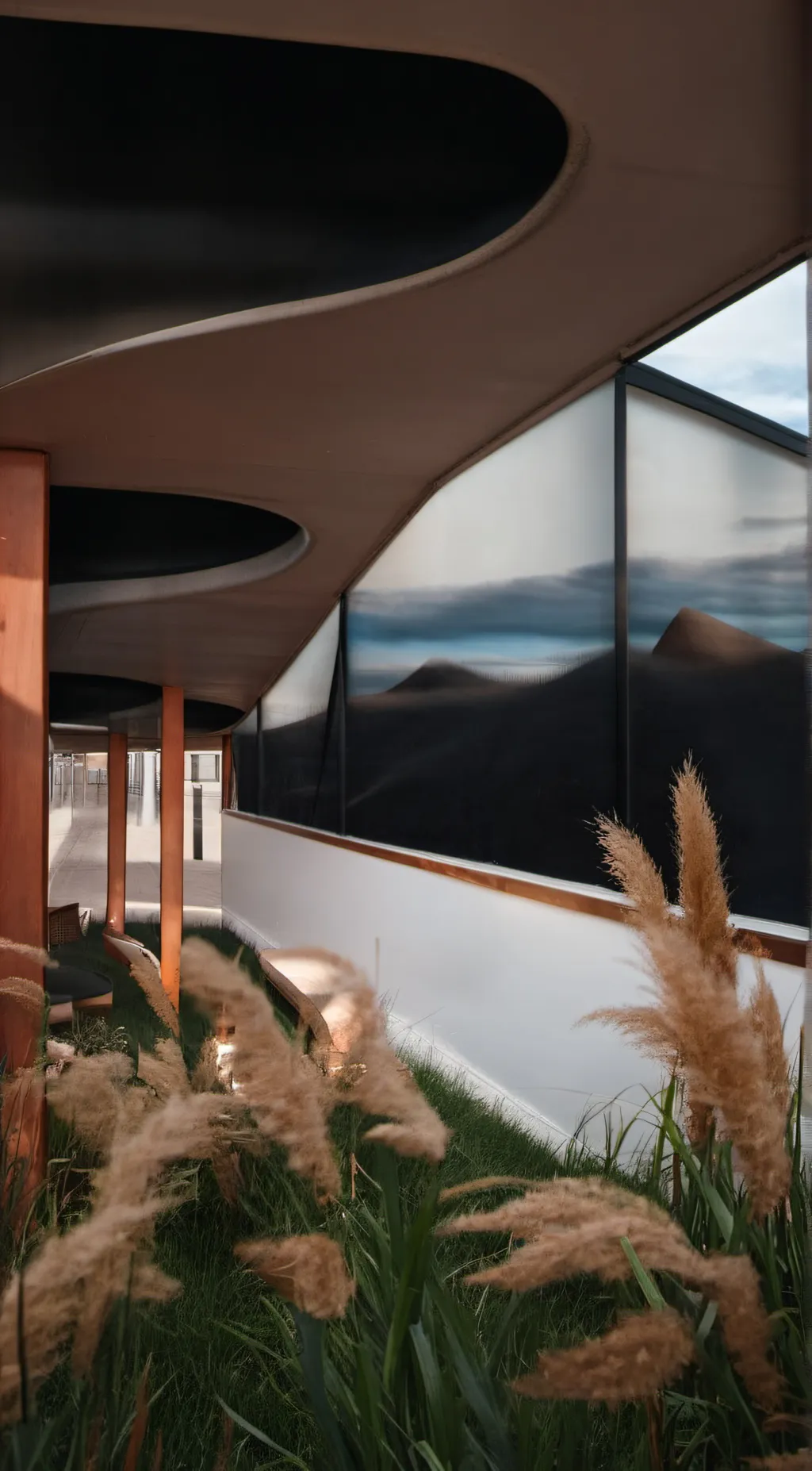 ai character: grass background