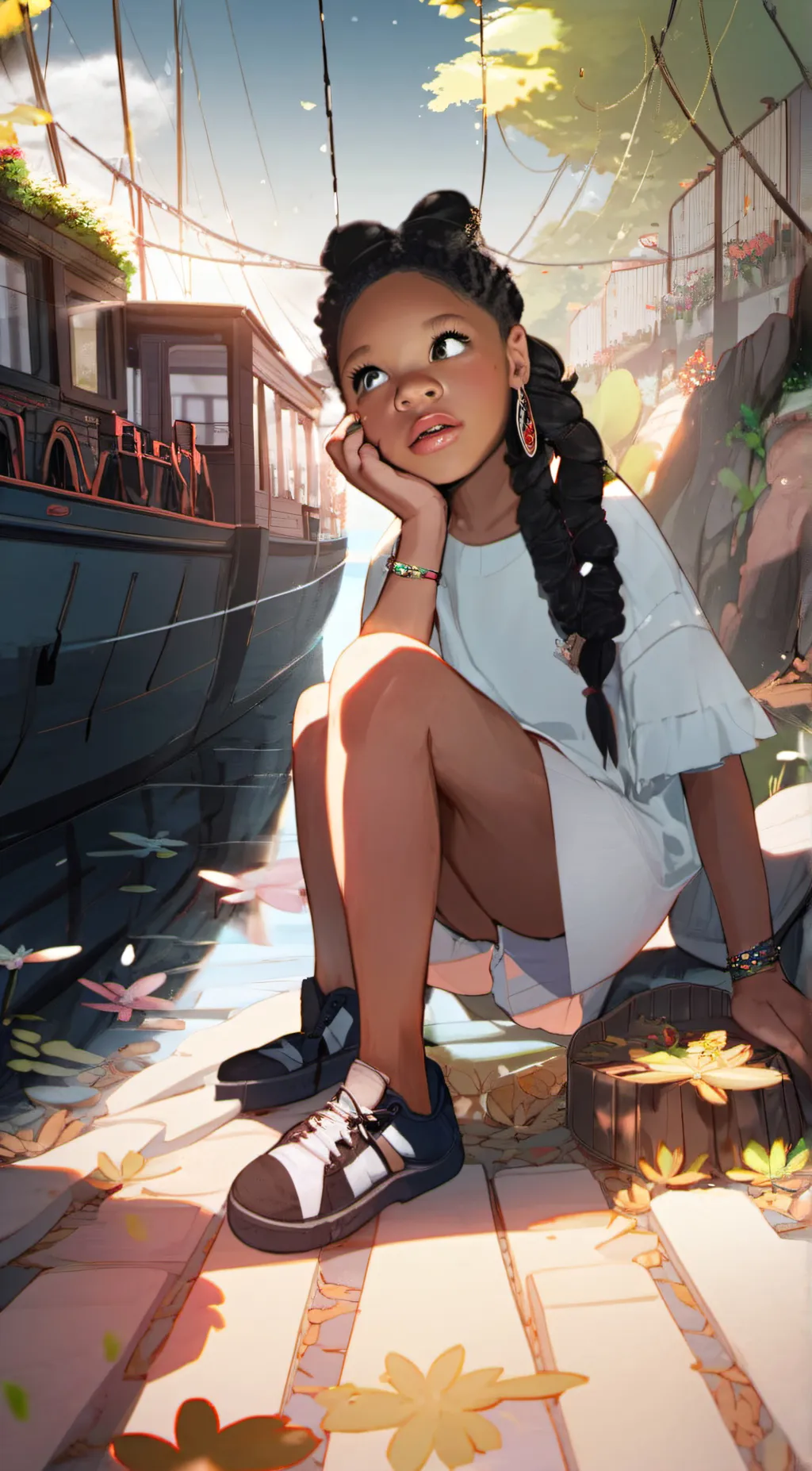 ai character: Lola background