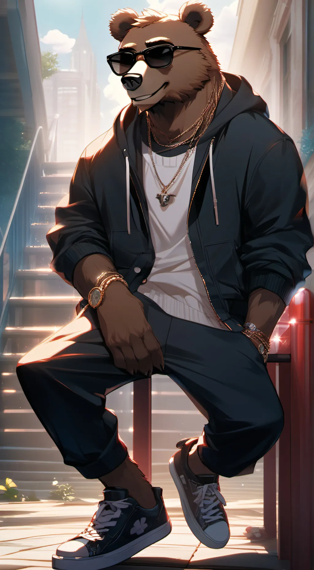 ai character: David background